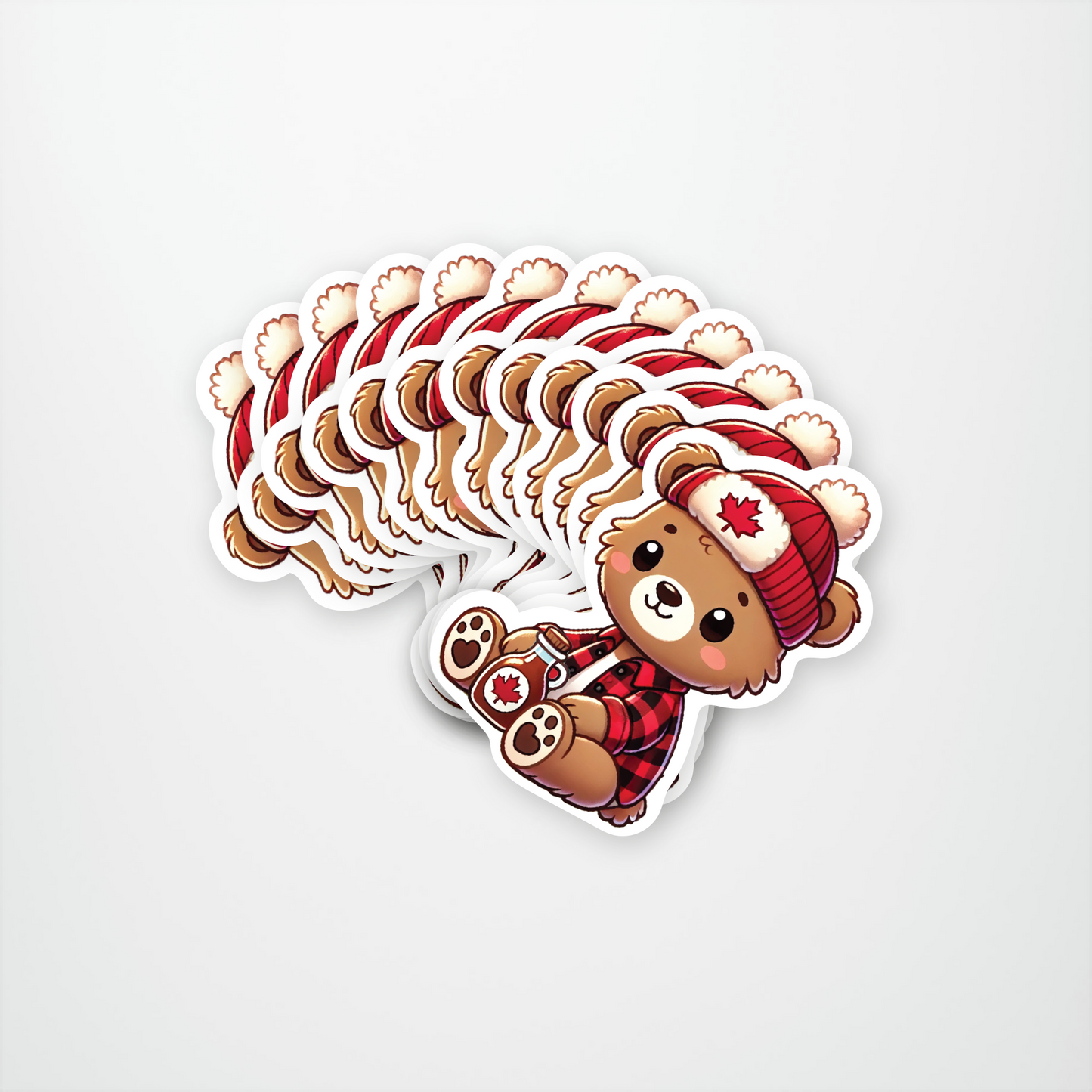 Cute Canadian Bear Magnet Pack (12 units @ $2.25 each)