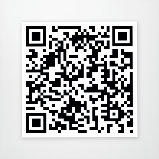 Rick Roll QR Code Sticker Pack of 12 units