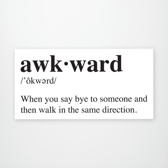 Awkward Definition