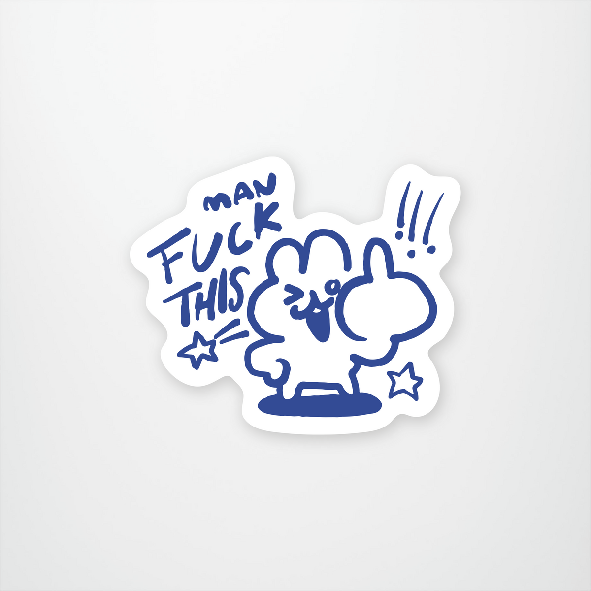 Middle FInger Bunny
