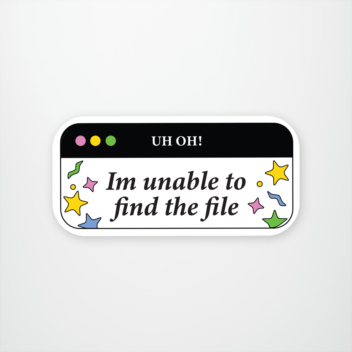 Unable to Find File