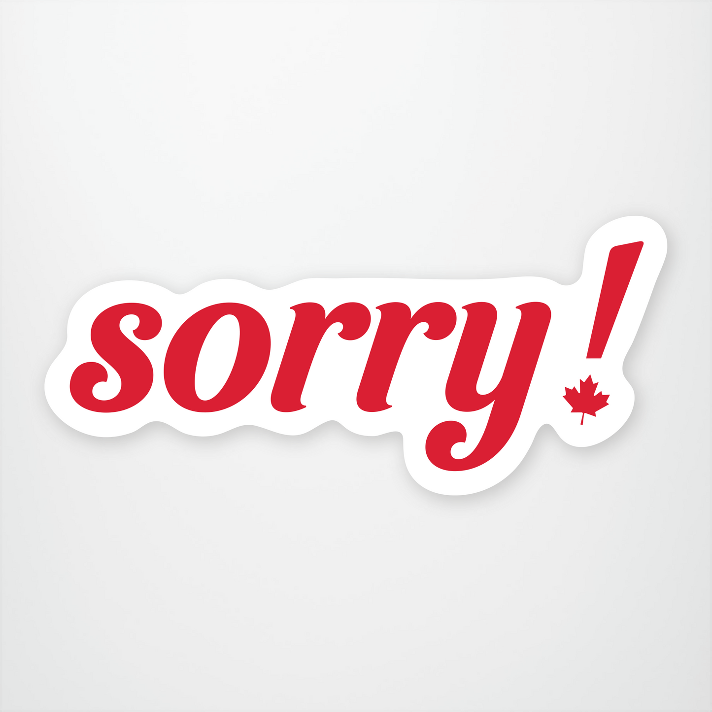 Sorry Maple Leaf