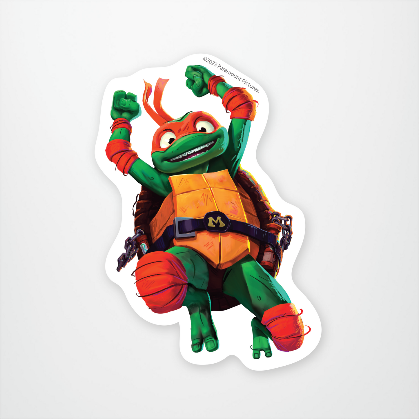 TMNT M1 Mike Sticker Pack of 12 units