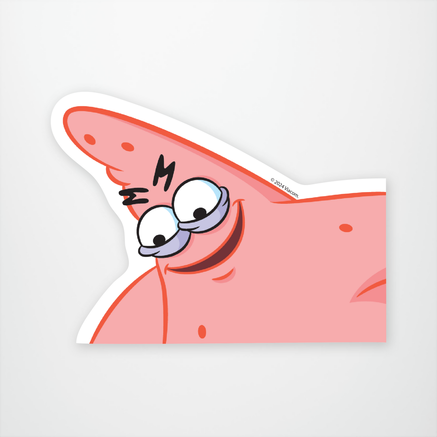 Evil Patrick Sticker Pack of 12 units
