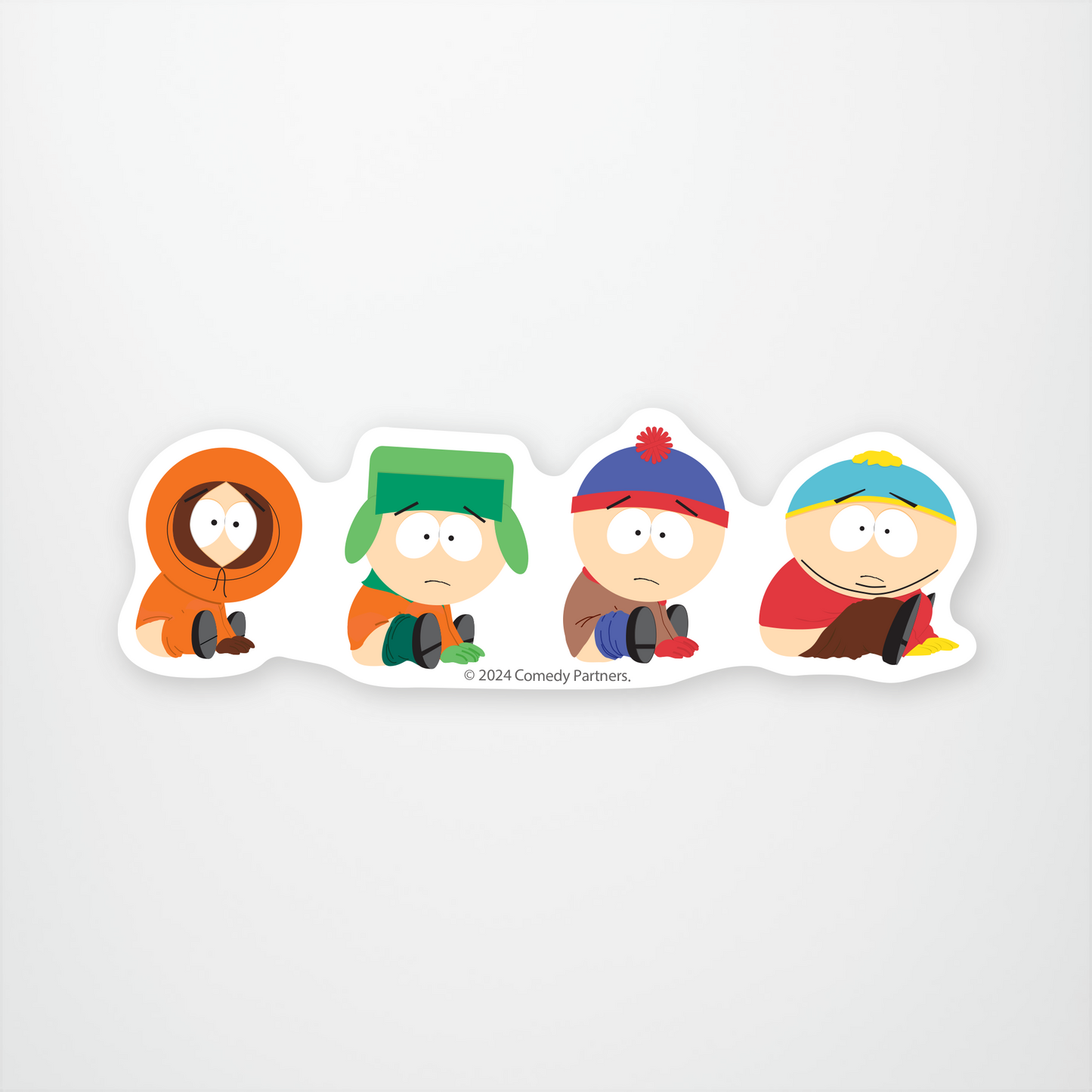 SP Sitting Sticker Pack of 12 units