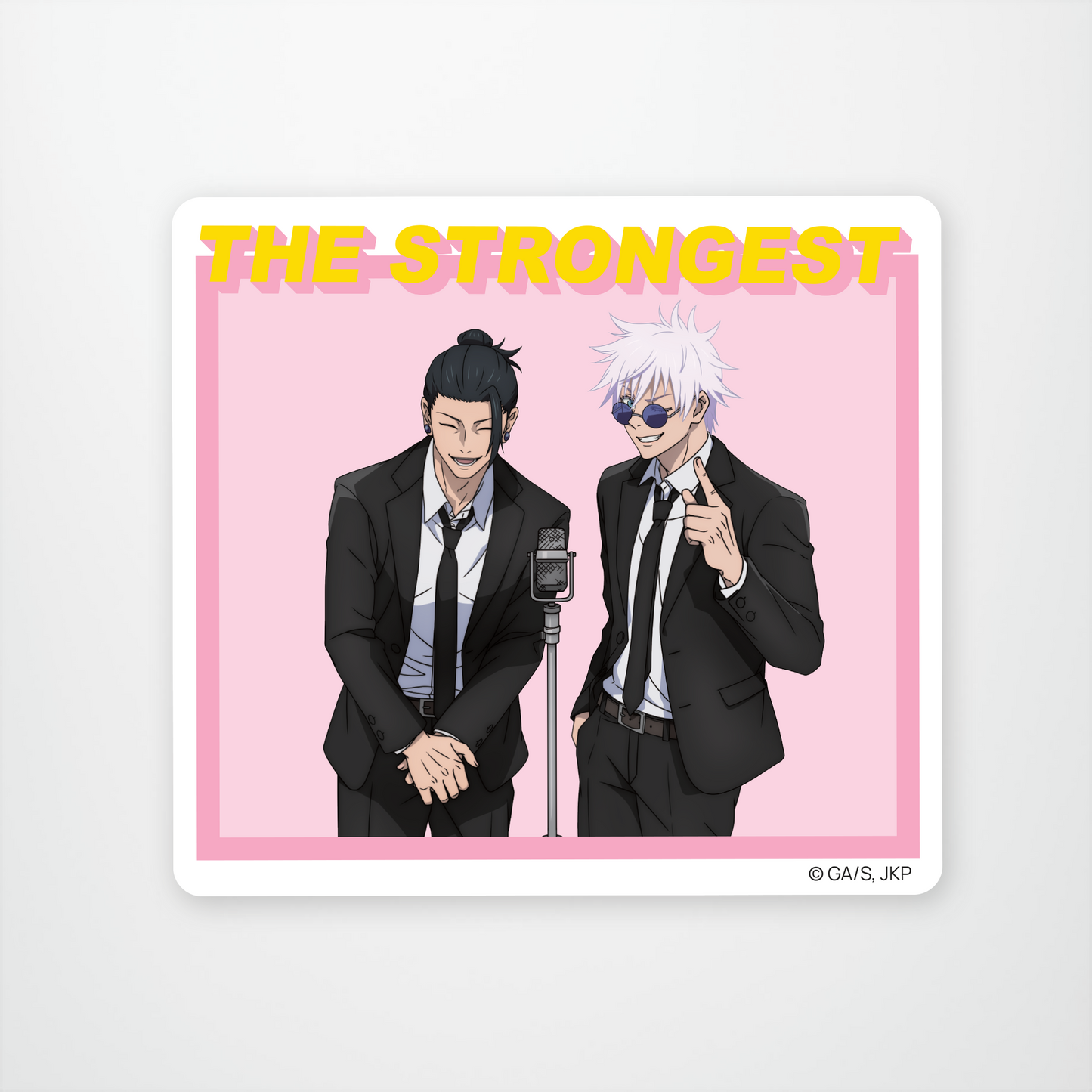HDN Strongest Heart Sticker Pack of 12 units