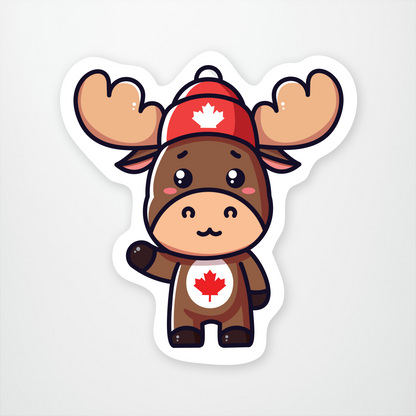 Cute Moose Sticker Pack (12 units @ $2.25 each)