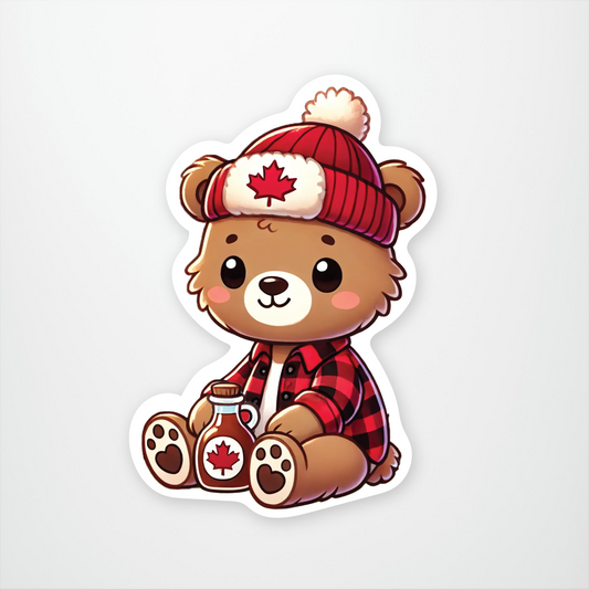 Cute Canadian Bear Magnet Pack (12 units @ $2.25 each)