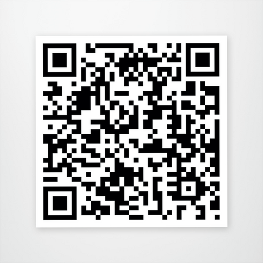 Rick Roll QR Code Sticker Pack of 12 units