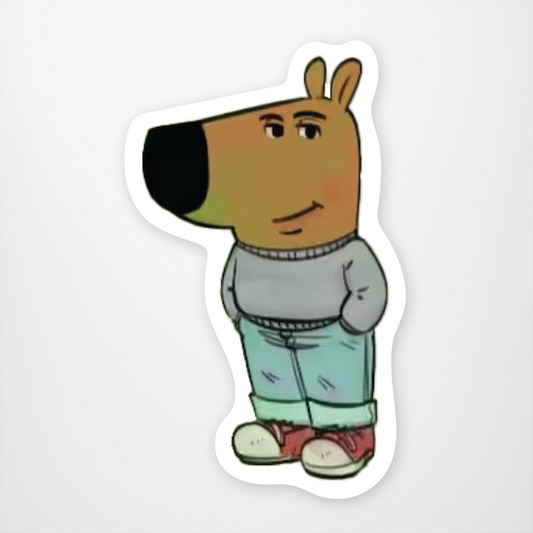 Chill Guy Sticker Pack of 12 units ($2.25 each)