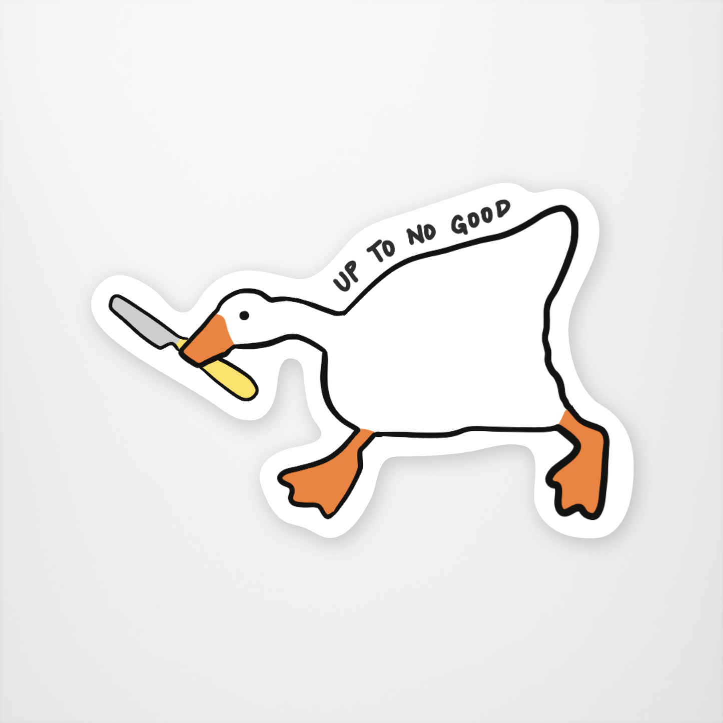 Untitled Goose Game NT Sticker Pack of 12 units ($2.25 each)