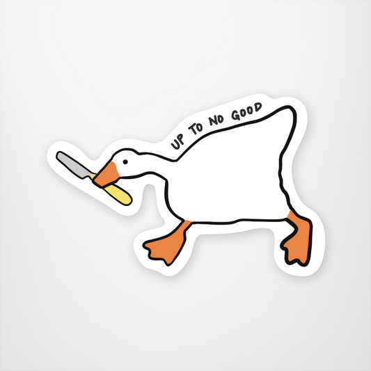 Untitled Goose Game NT Sticker Pack of 12 units ($2.25 each)