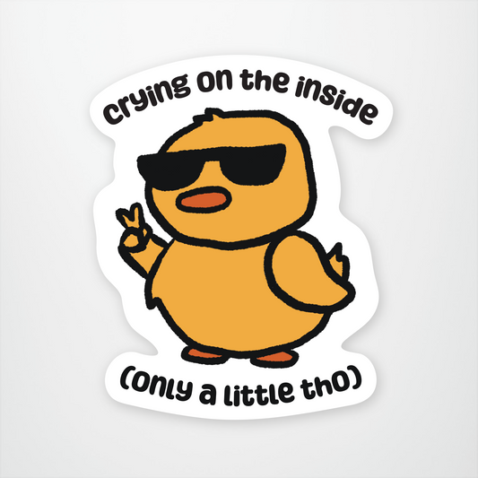 Cool Crying Duck