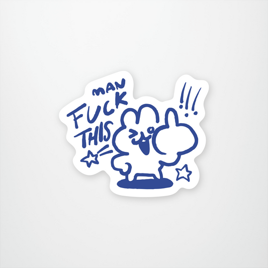 Middle FInger Bunny