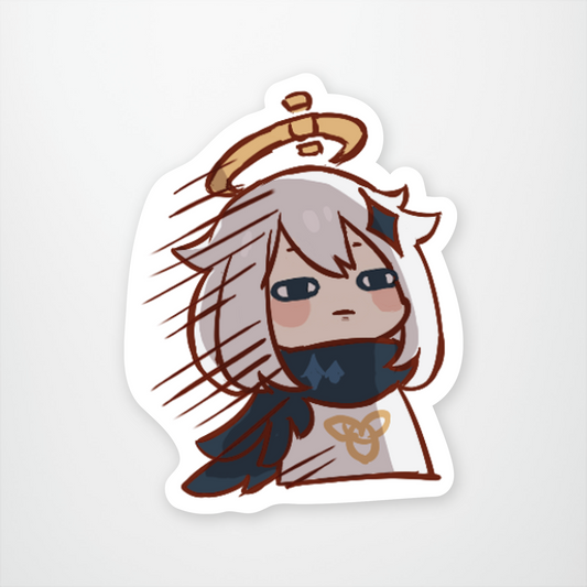 Paimon (Disappointed) Sticker Pack of 12 units