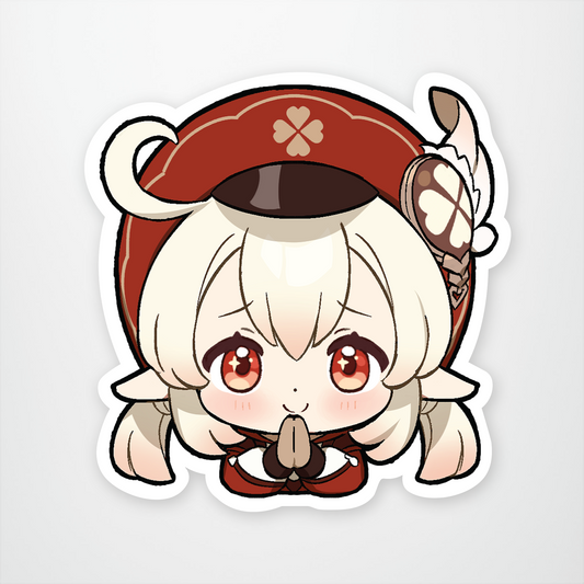 Klee (Pleeeease) Sticker Pack of 12 units