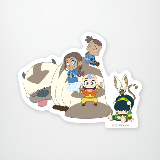 Chibi ATLA V2 Sticker Pack of 12 units