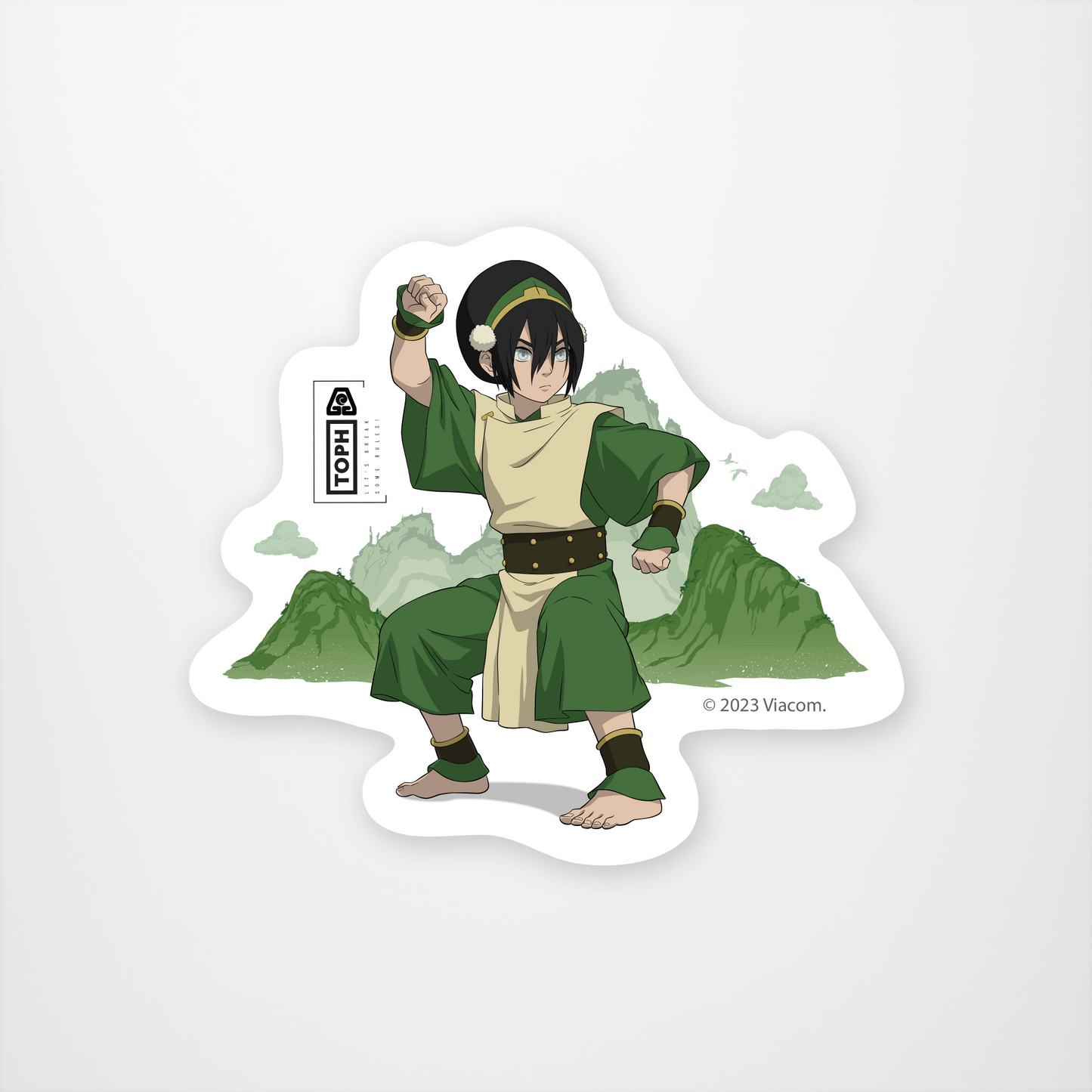 Toph Sticker Pack of 12 units