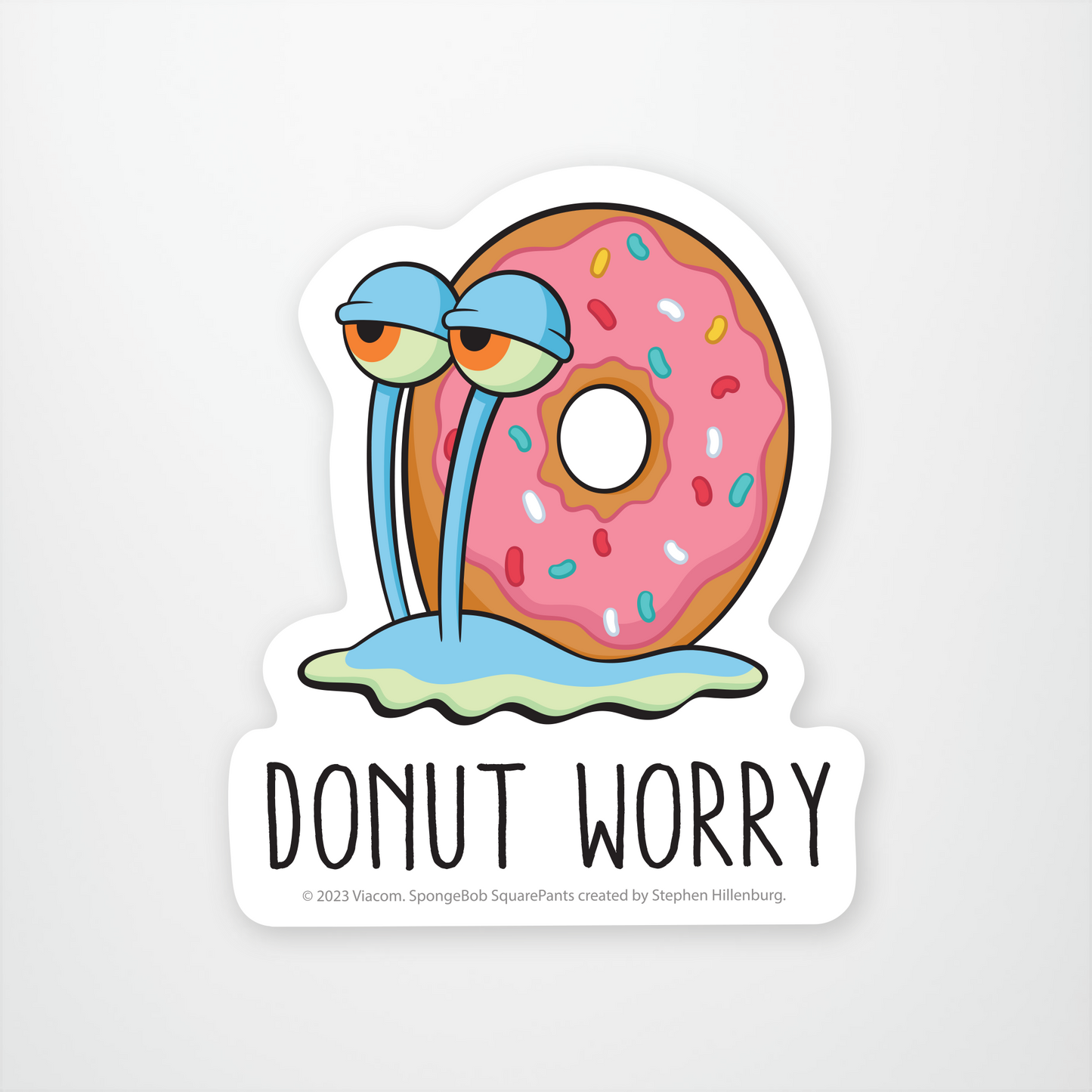 Donut Worry Gary Sticker Pack of 12 units