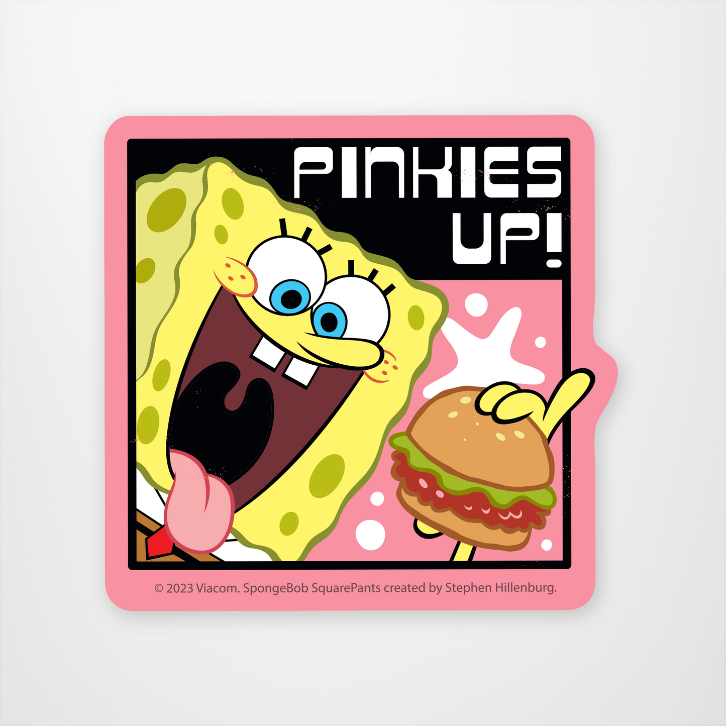 Pinkies Up Sticker Pack of 12 units