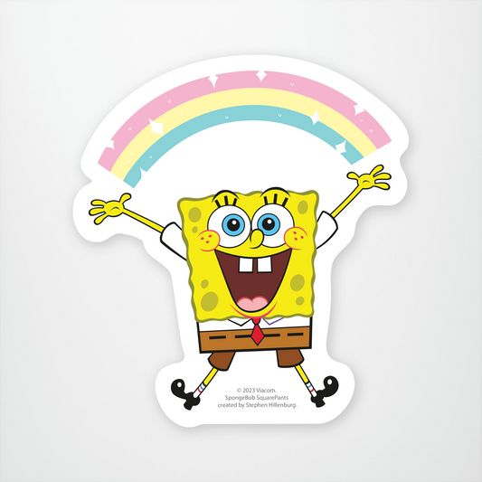 Spongebob Rainbow Sticker Pack of 12 units