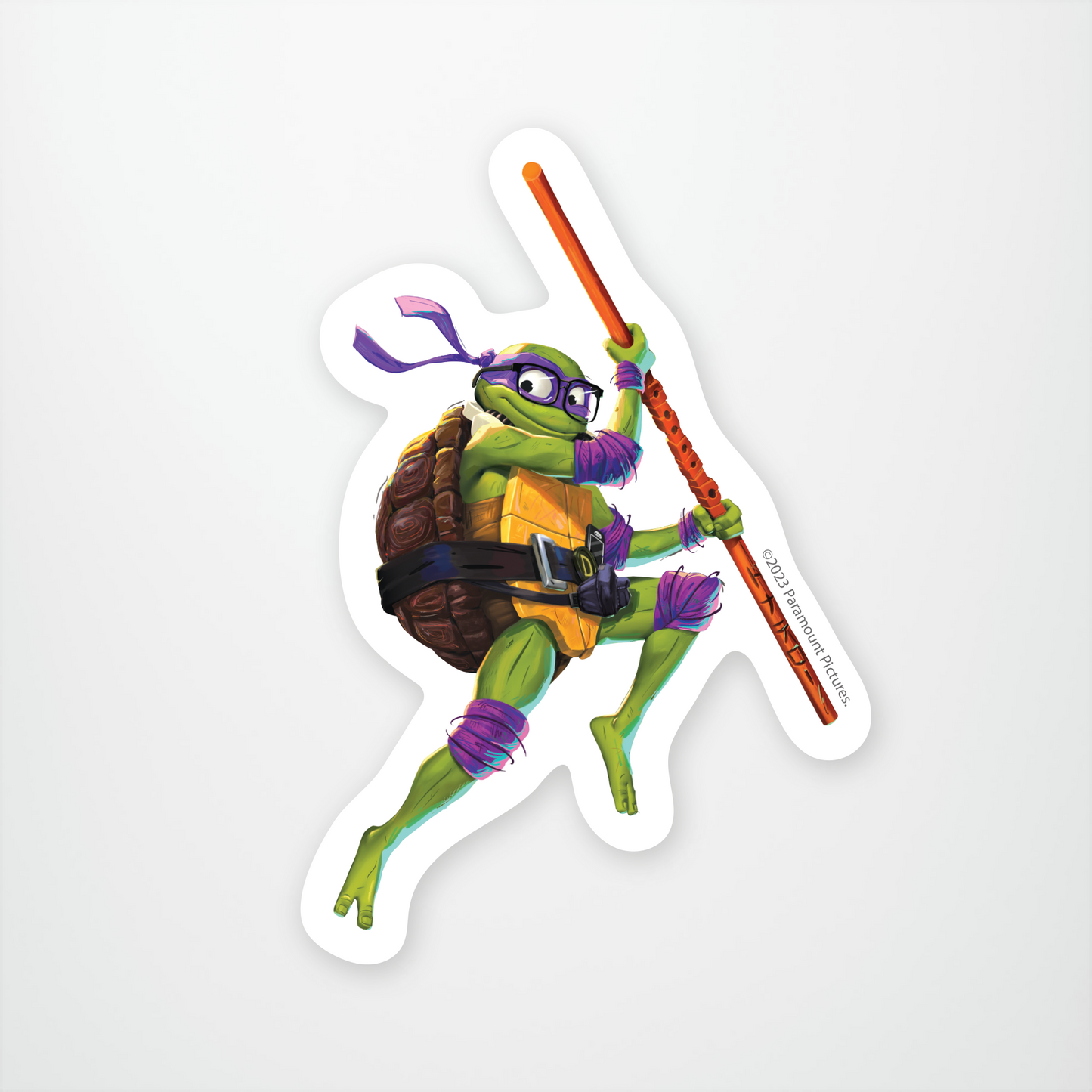 TMNT M1 Don Sticker Pack of 12 units