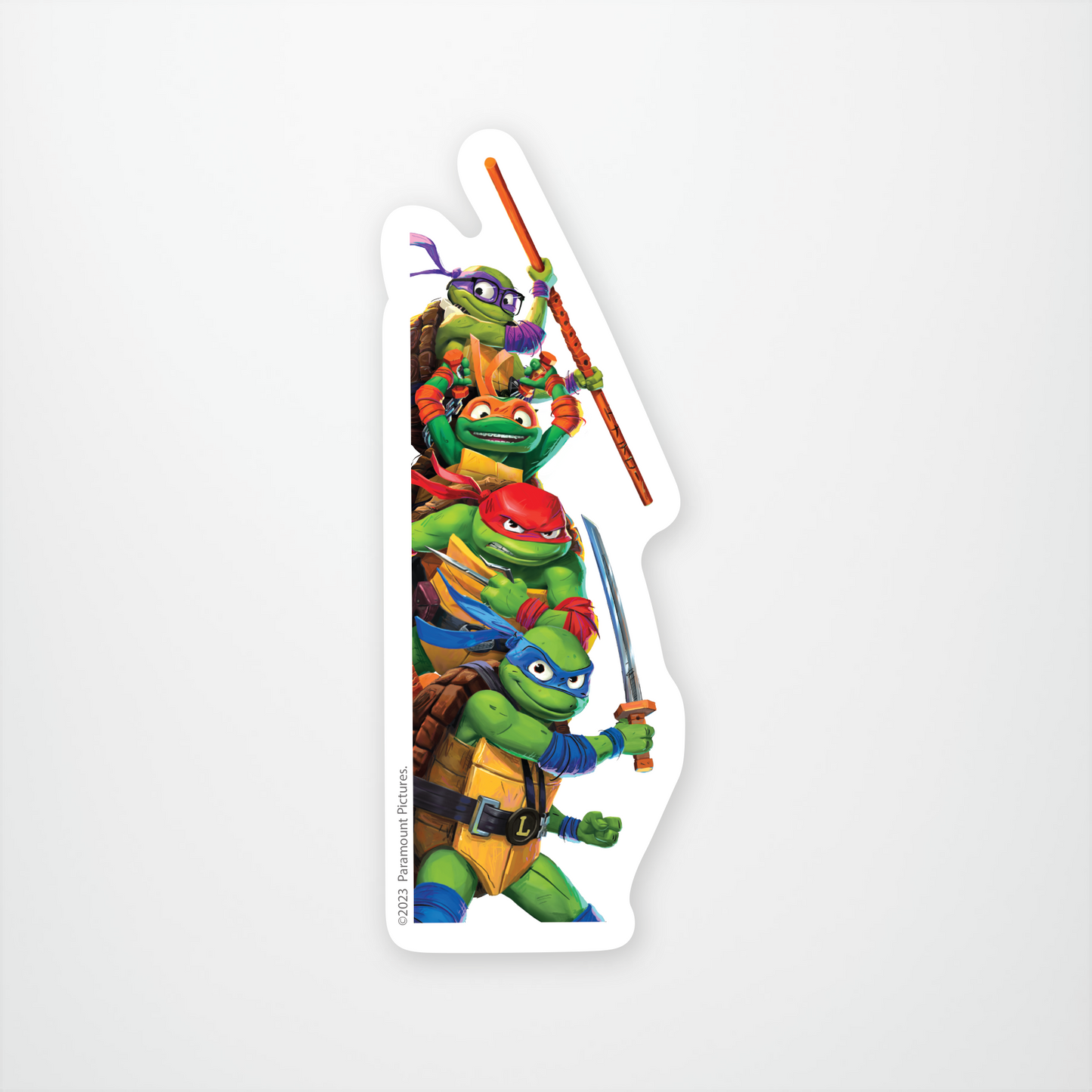 TMNT M1 Group  Sticker Pack of 12 units