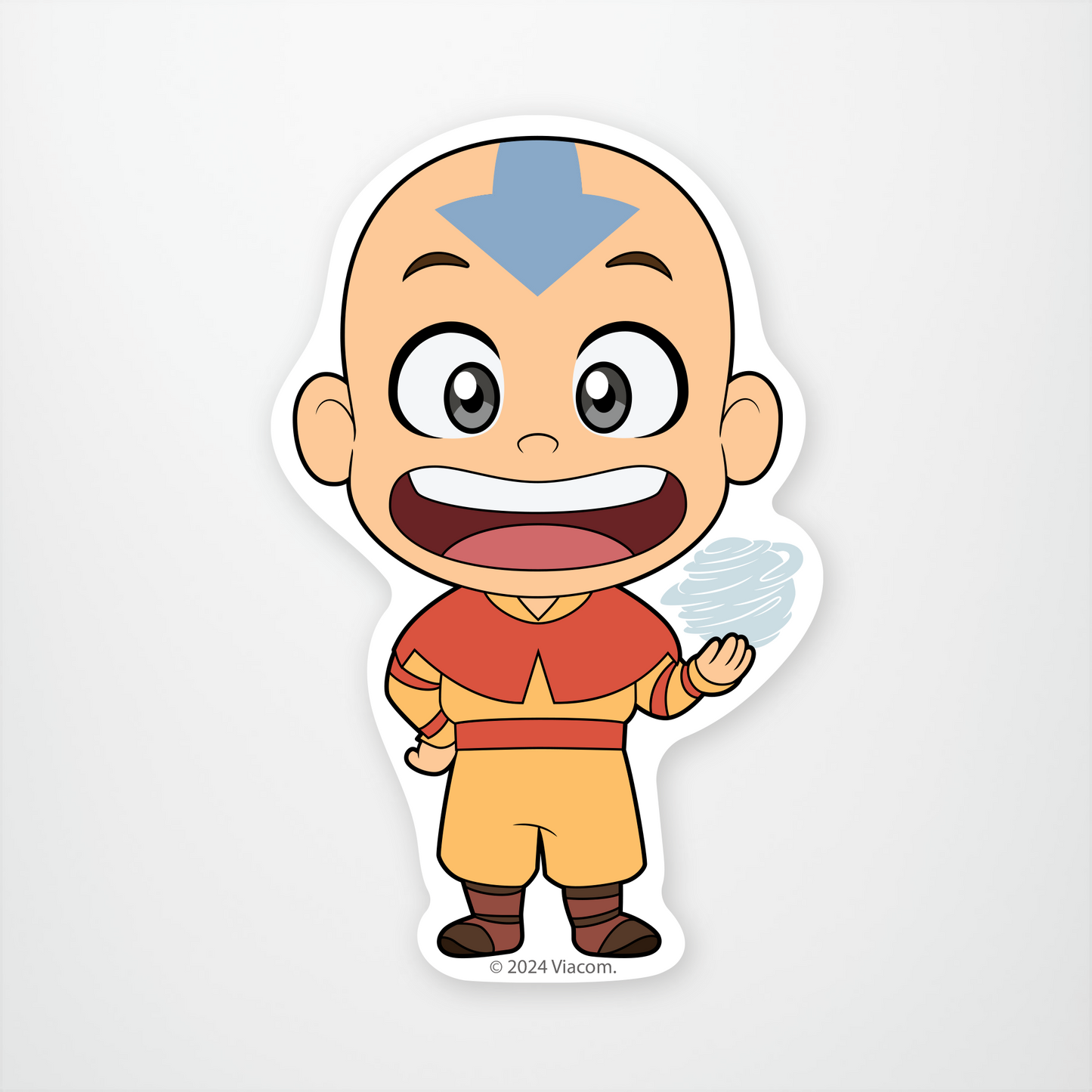 Chibi Aang Sticker Pack of 12 units