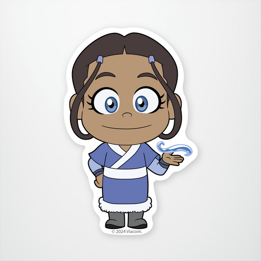 Chibi Katara Sticker Pack of 12 units