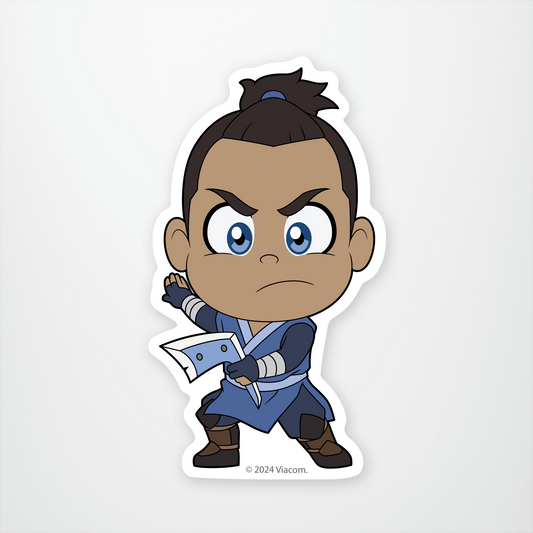 Chibi Sokka Sticker Pack of 12 units
