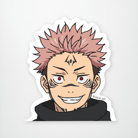 SBY Sukuna Peeker Sticker Pack of 12 units