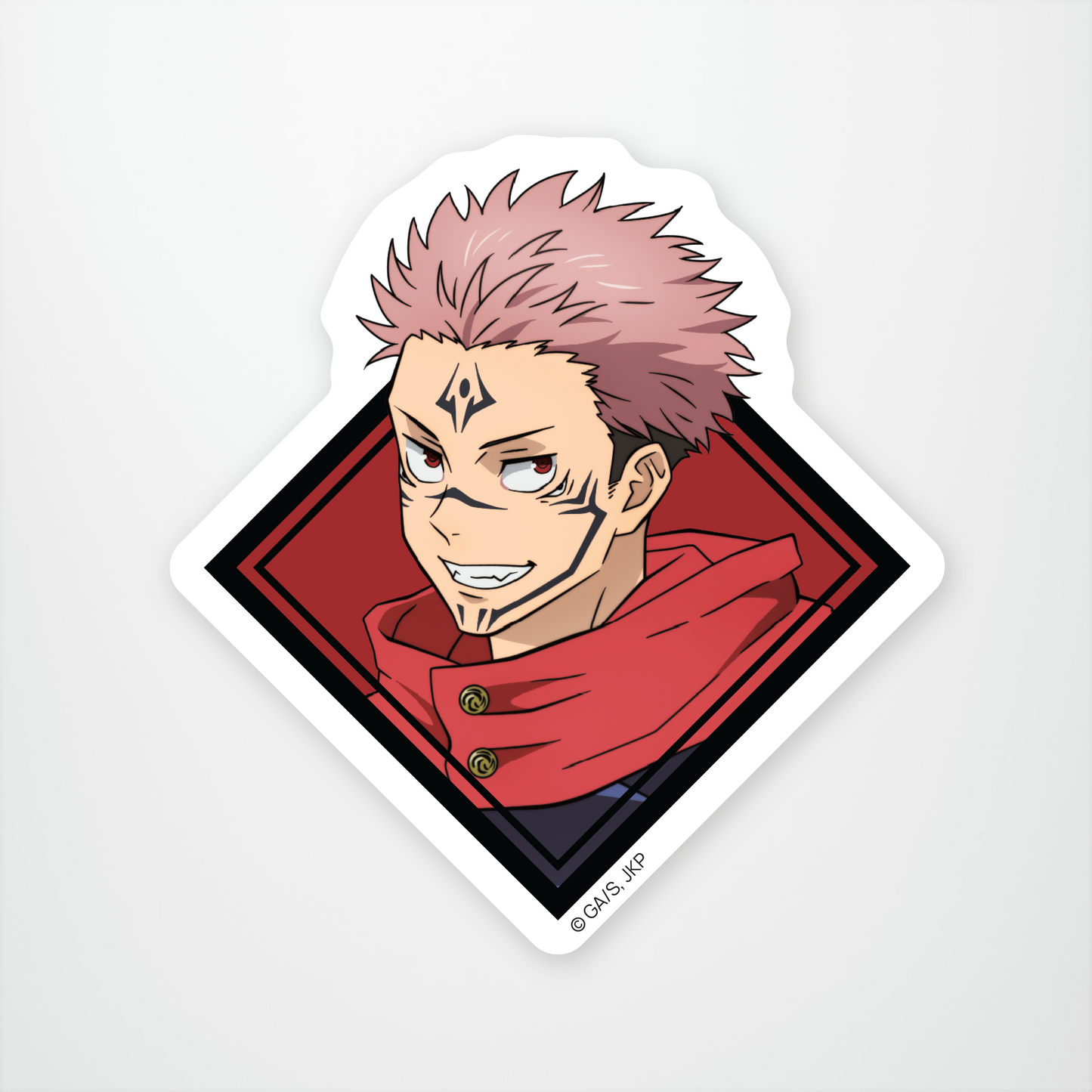 SBY Sukuna Portrait Sticker Pack of 12 units