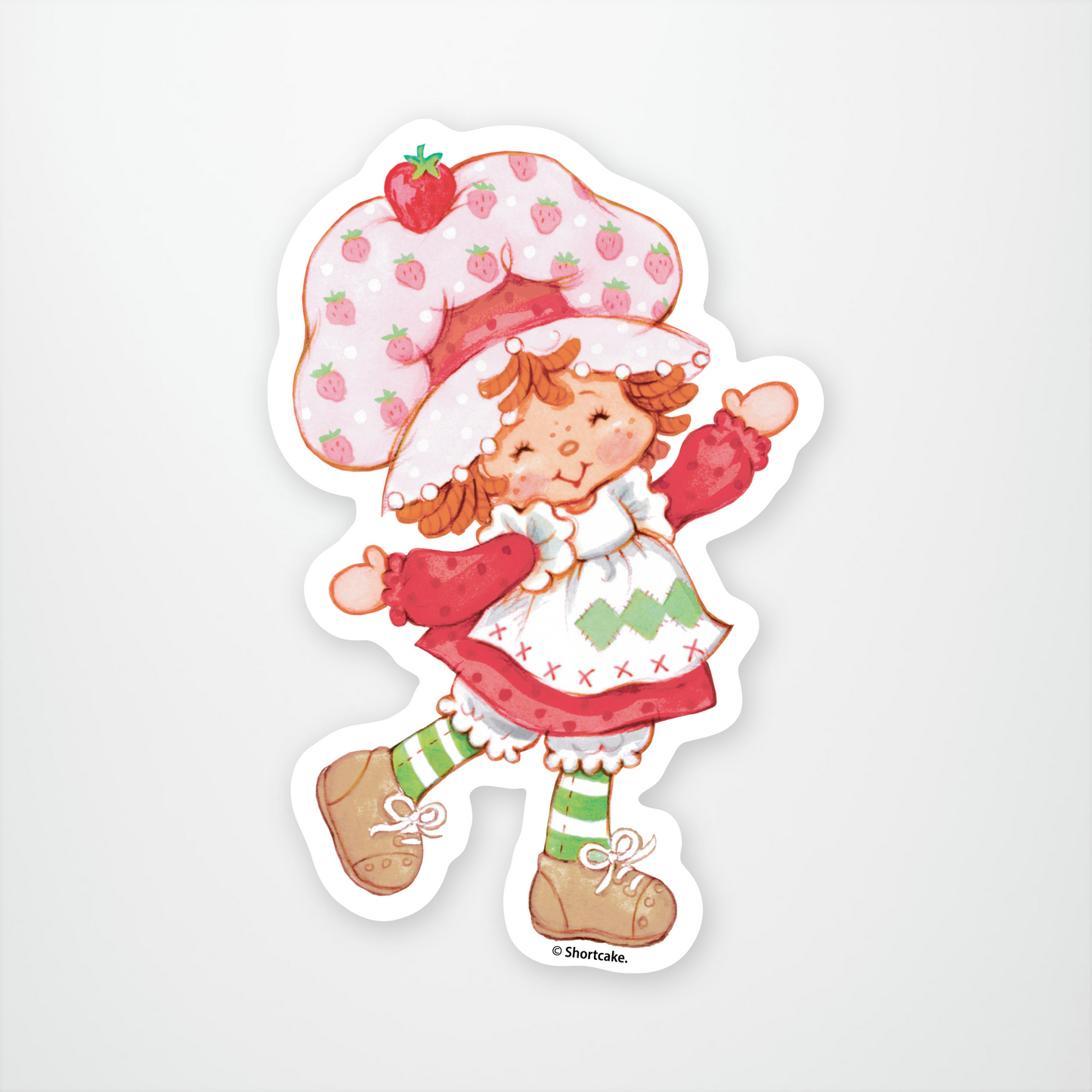 Strawberry Shortcake Sticker Pack of 12 units