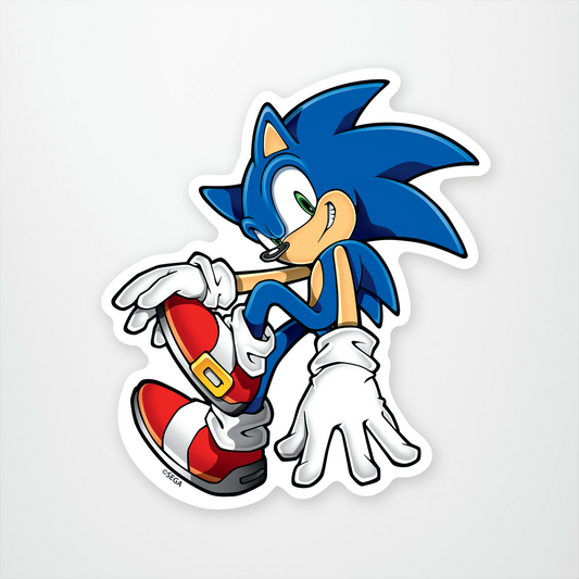 Sonic Classic Sticker Pack of 12 units