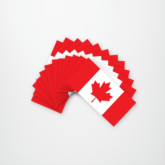 Flag Canada Magnet Pack of 12 Units