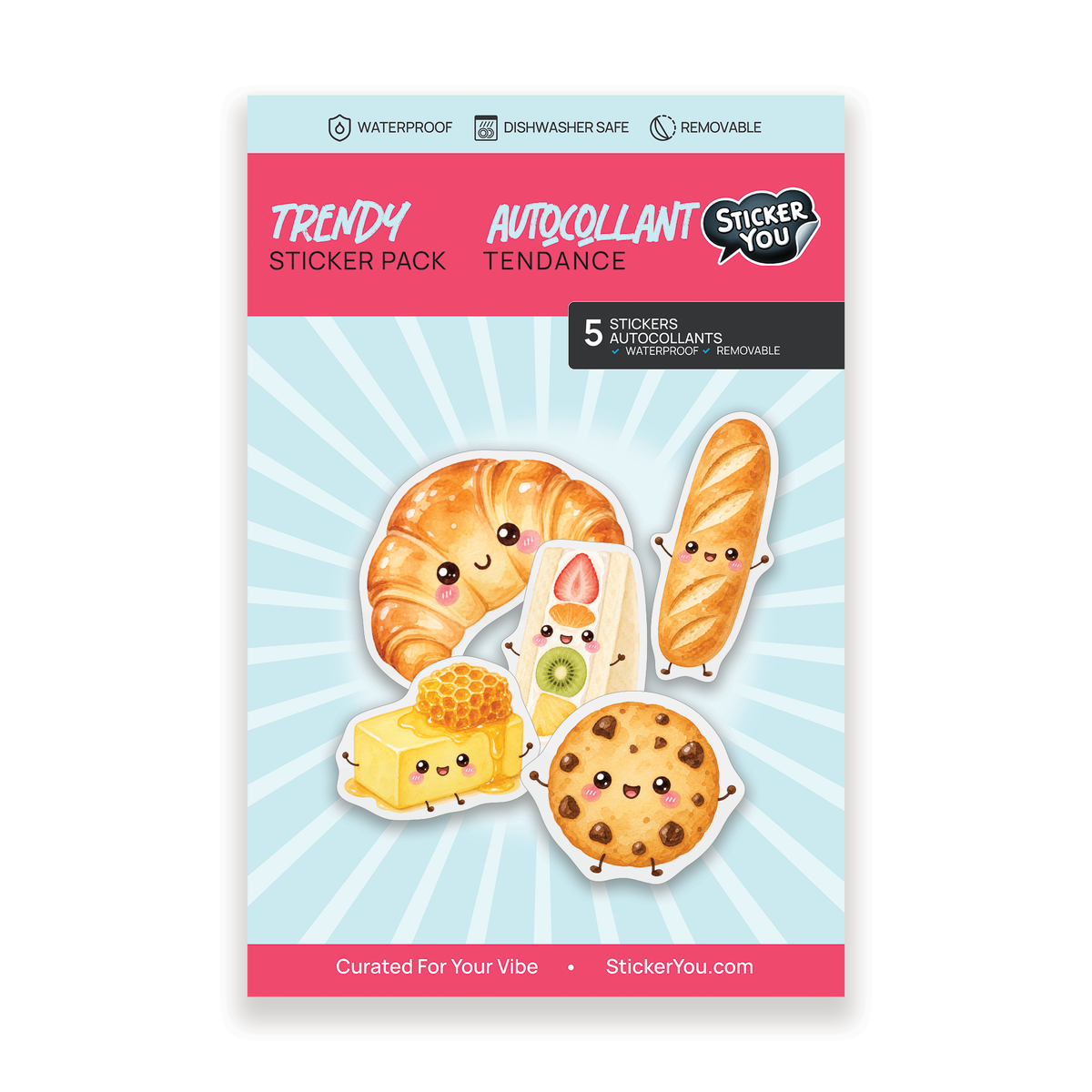 Kawaii Bakery Sticker Pack