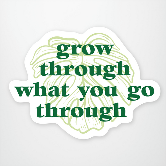 Grow Through what You Go Through