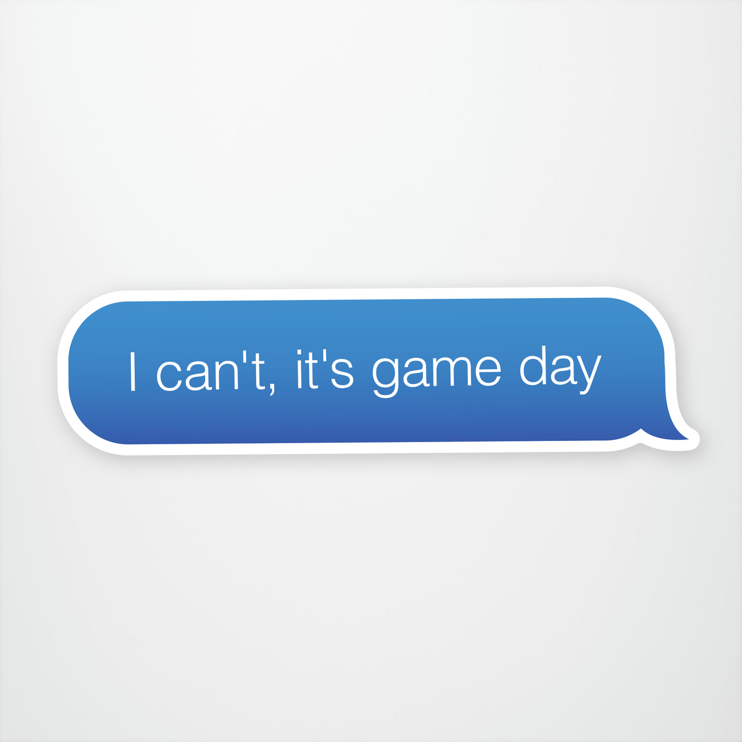 I Can't Game Day